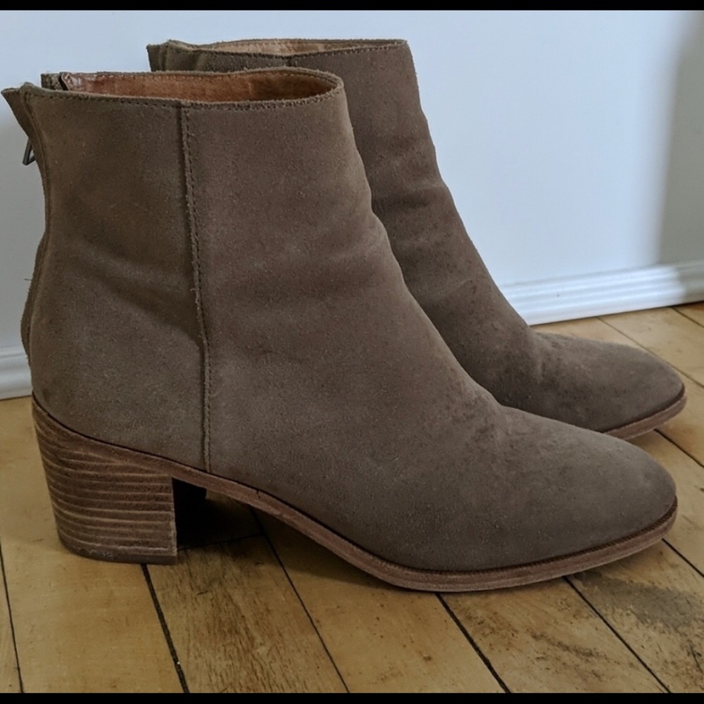 Madewell tan boots